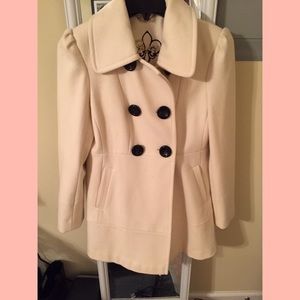 Guess Winter Coat in Cream