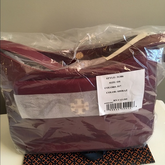 Tory Burch Mercer Slouchy Hobo Handbag - Picture 3 of 4