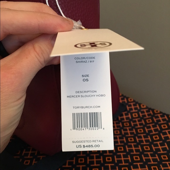 Tory Burch Mercer Slouchy Hobo Handbag - Picture 4 of 4