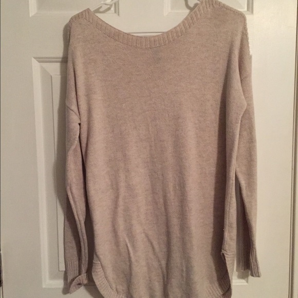 Cream sweater