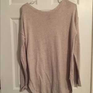 Cream sweater