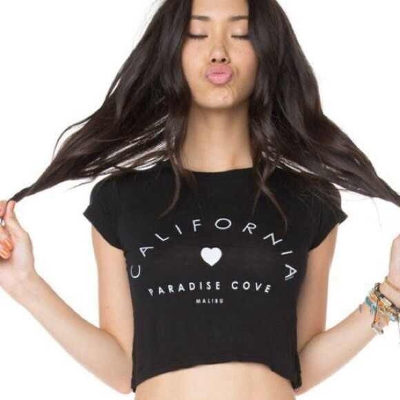 brandy melville crop top