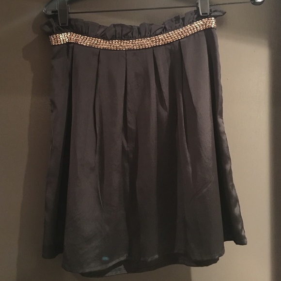 Black party skirt