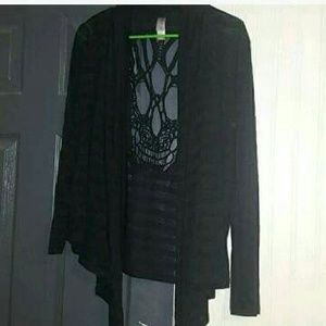 no boundaries skull cardigan xxl