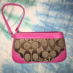 Coach wristlet
