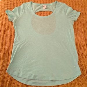 light blue PINK Victoria's Secret tshirt
