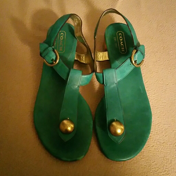 Coach sandals