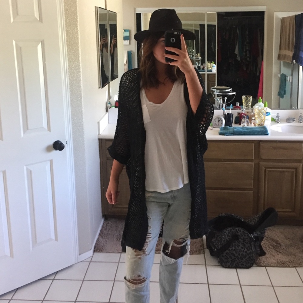 Brandy Melville Knit Long Cardigan