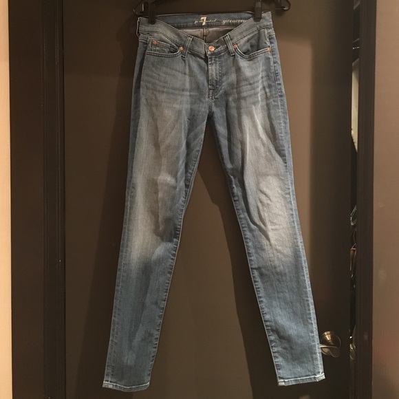 7 for all mankind skinny jeans