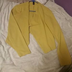 Yellow/Gold Blazer