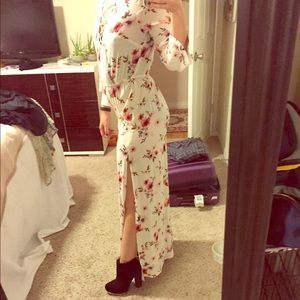 Floral boho Maxi dress