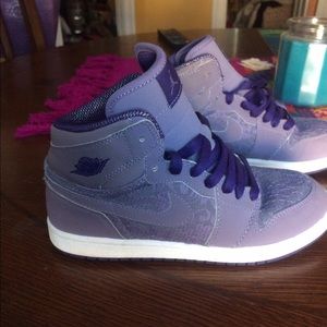 Purple Nike Jordans