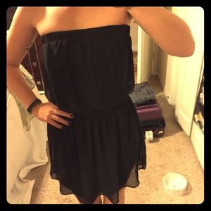Slinky cinched waist dress