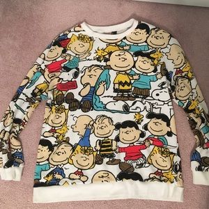 Peanuts character sweatshirt
