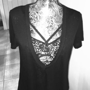 Forever 21 deep V-neck Tee