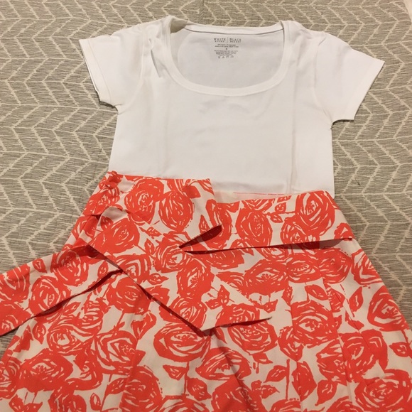 J Crew skirt and White House Black Market top