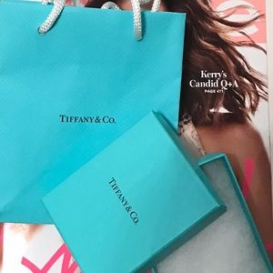 Tiffany and Co. box and bag