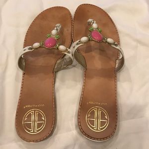 Lilly Pulitzer Sandles