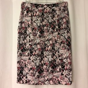 {The Limited} Floral Pencil Skirt