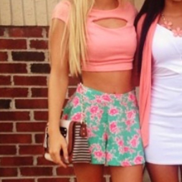 Floral shorts