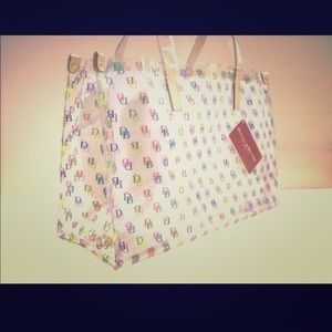 Dooney & Bourke Clear Large Shopper/Beach Bag