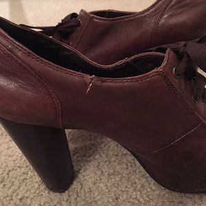 Jeffrey Campbell Shoes - Jeffrey Campbell Vintage ribbon booties w/defect Jeffrey Campbell Shoes - Jeffrey Campbell Vintage ribbon booties w/defect