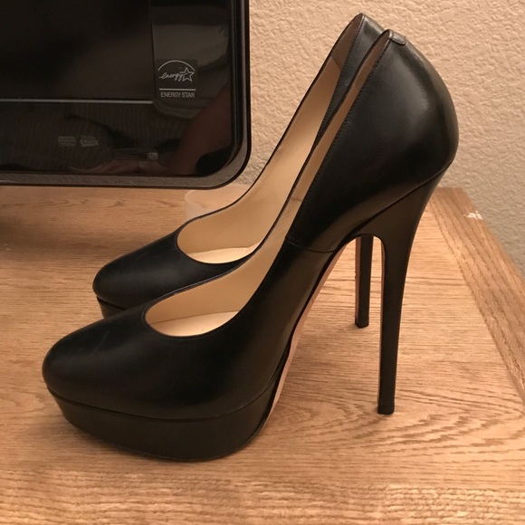Jimmy Choo black heels 39 1/2