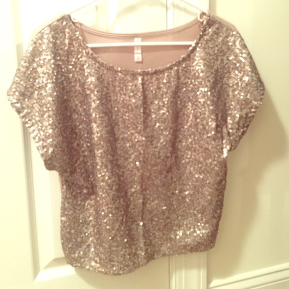 Sequin top