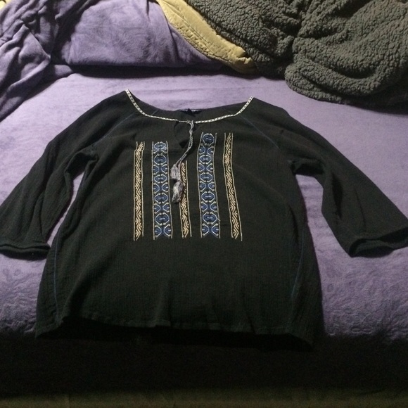 American Eagle bohemian top - Picture 2 of 4