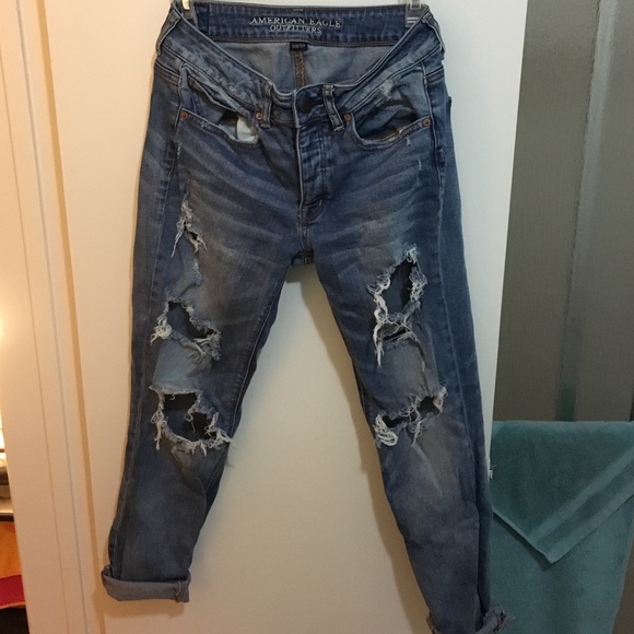American Eagle "Tomgirl" jeans