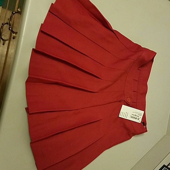 Gabardine Tennis Skirt