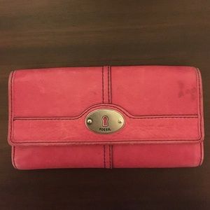 Leather Fossil Wallet