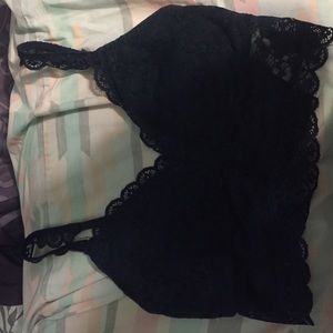 Navy blue bralette from hollister