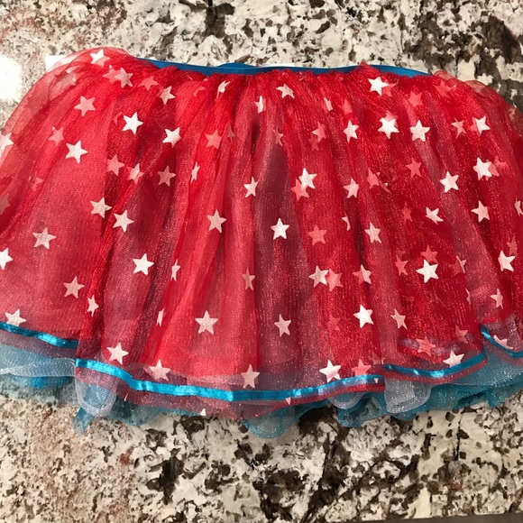 Captain America tutu skirt