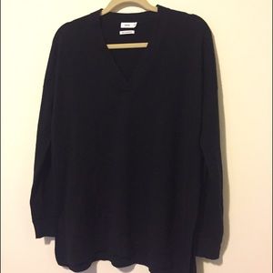 Vince Cashmere Black V-Neck Sweater