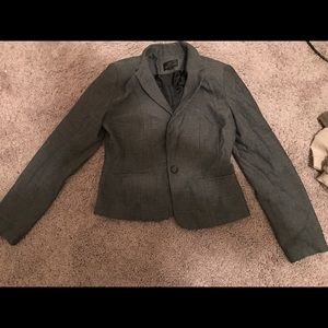 Gray blazer
