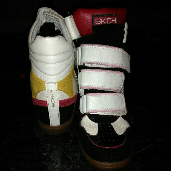 Skechers wedge sneakers