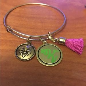 Monogram bangle