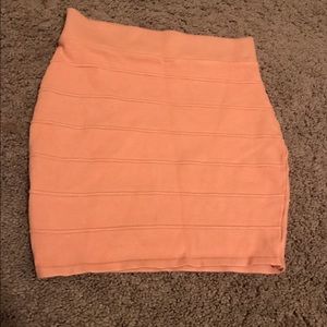 Pink mini skirt!!