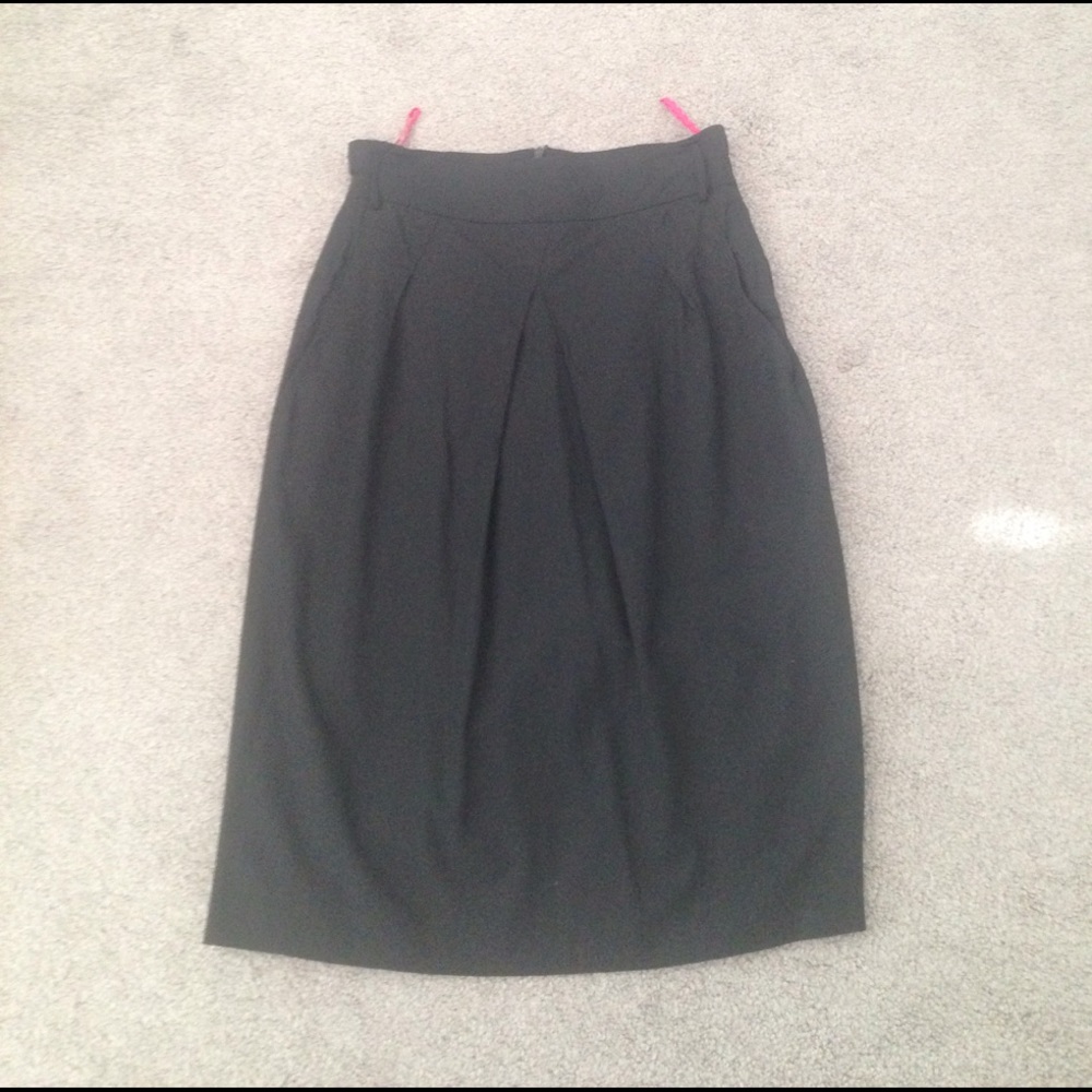 Piazza Sempione Front Pleat Skirt