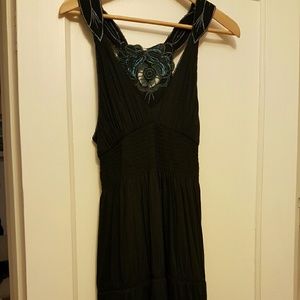 Free People Embroidered Cocktail Dress