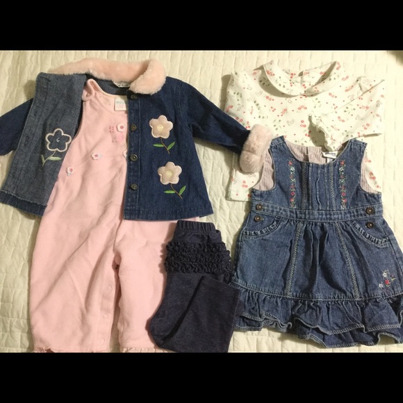 Baby Girl Bundle 6-9 Mo🎀MINIWEAR OSHKOSH OLD NAVY