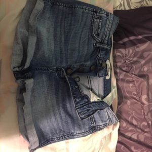 High waisted hollister shorts