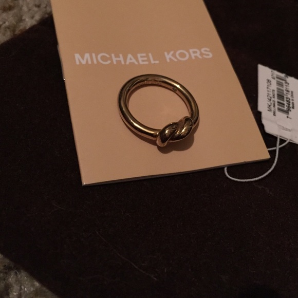 Michael Kors brilliance knots ring