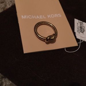 Michael Kors brilliance knots ring