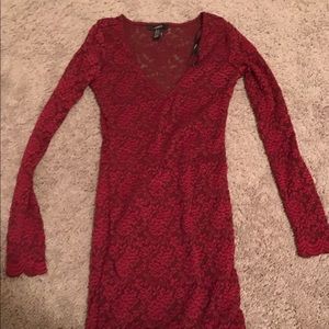 Red valentines dress