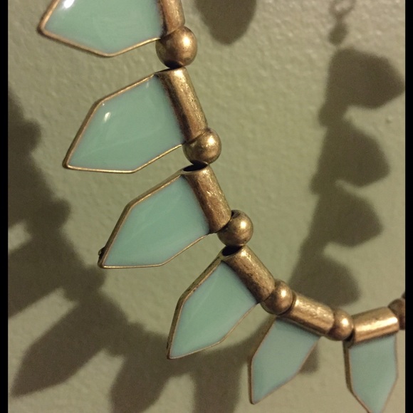 Mint green necklace 🎀