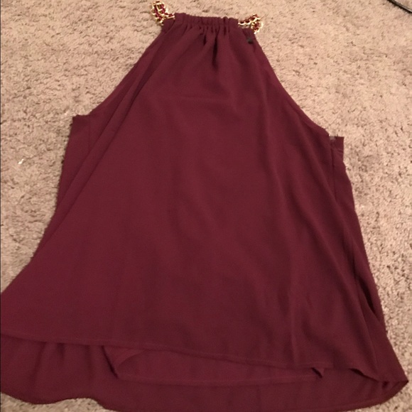 Purple blouse