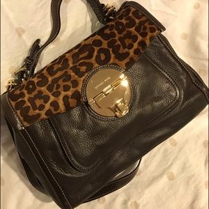 Michael Kors Leather and Calf Skin Shoulder bag