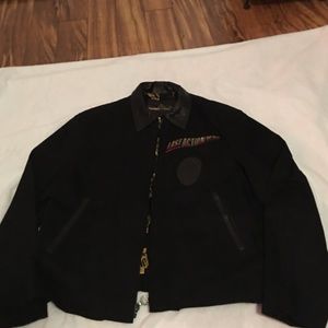 Last Action Hero Movie Crew Black Jacket Size L
